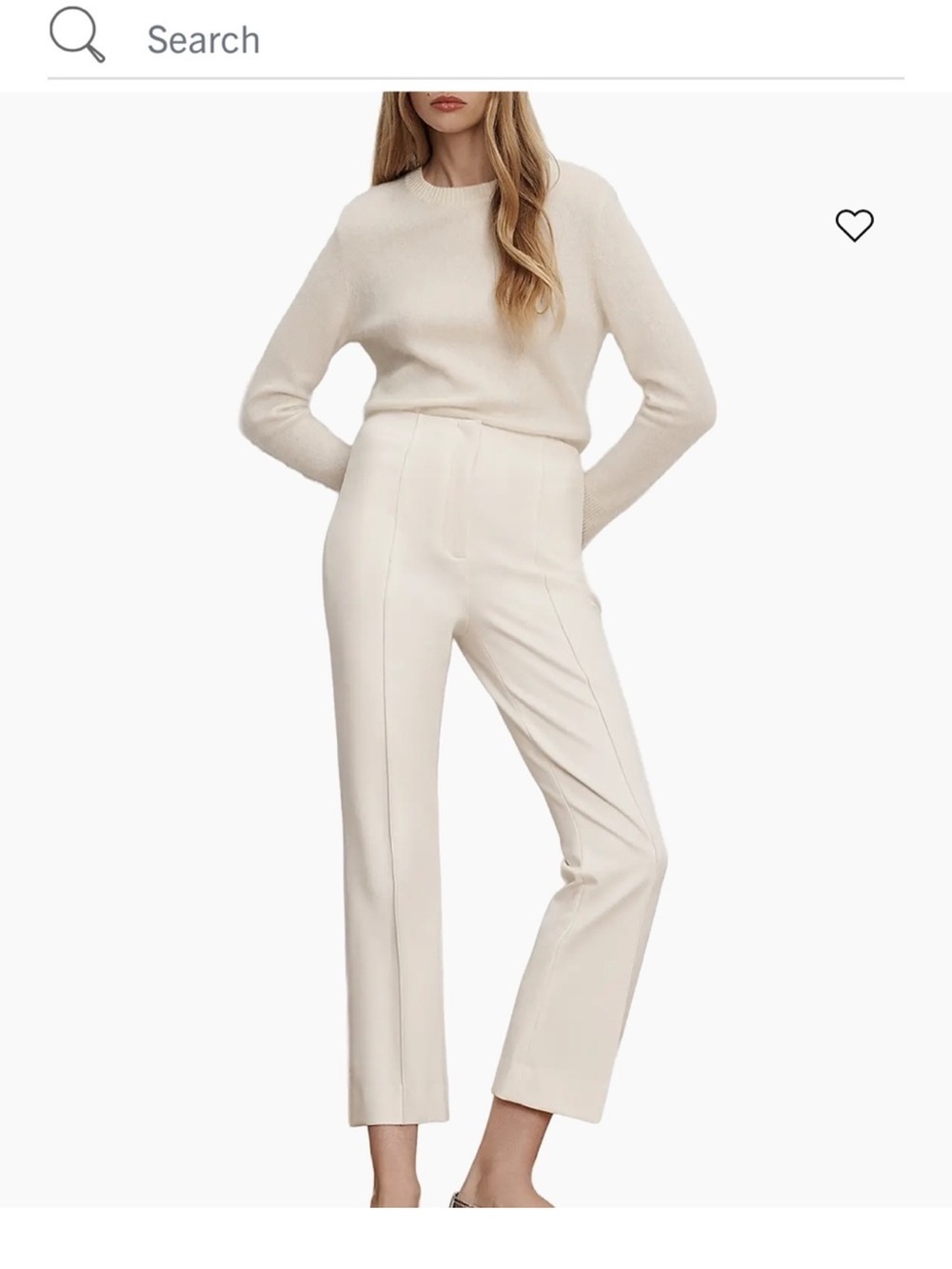 Veronica Beard Kean Pant Straight-Leg Tailored Pants, Dove color